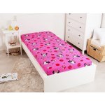 Jerry Fabrics Prostěradlo Minnie hearts 02 90x200 – Sleviste.cz