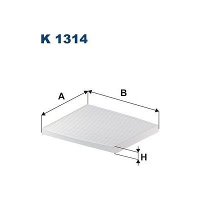 Kabinový (pylový) filtr FILTRON K 1314 – Sleviste.cz
