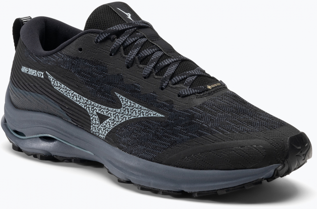 Mizuno Wave Rider GTX Black Ombre Blue Glacial Ridge