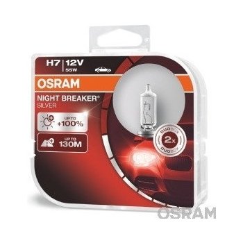 Osram Night Breaker Silver H7 PX26d 12V 55W