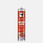 Debbex 30122SL Sanitární silikon 280 ml šedá – Hledejceny.cz