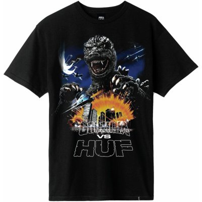 HUF GODZILLA TOUR TEE black – Hledejceny.cz