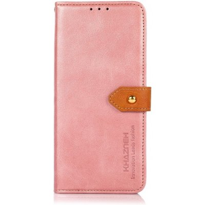 KHAZNEH 78833 KHAZNEH DUAL-COLOR Peněženkový kryt pro Motorola Edge 50Fusion růžový – Sleviste.cz