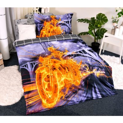 Aaryans povlečení 3D GHOST RIDER 140x200 70x90 – Hledejceny.cz