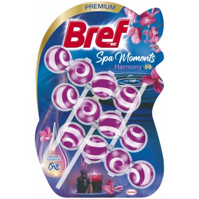 Bref Spa Moments Harmony tuhý WC blok 3 x 50 g – Sleviste.cz