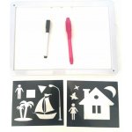 Kreslící tabulka svítící ve tmě – Zboží Dáma