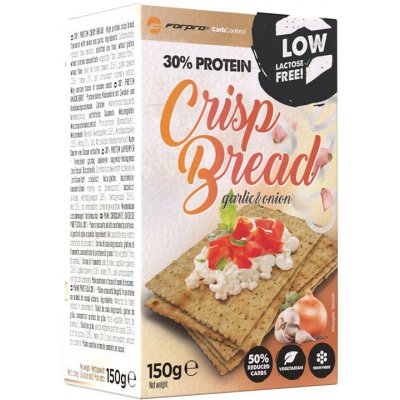ForPro Proteinový křupavý chléb česnek a cibule 150 g – Sleviste.cz