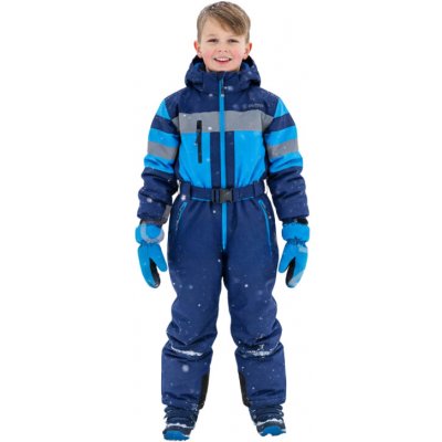 Echt chlapecká zimní kombinéza modrá tm.modrá HA012 – Hledejceny.cz