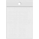 OBALY SLÁMA - Zipové sáčky rychlozavírací, 4x6 cm, 40 µm, 100 ks, s dírkou na zavěšení – Sleviste.cz