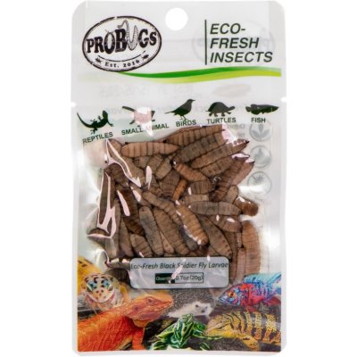 ProBugs Eco-Fresh Black Solider Fly Larvae 20 g – Zboží Dáma