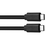 Avacom DCUS-TPCC-P04K Datový a nabíjecí USB Type-C - USB Type-C, 40cm, černý – Hledejceny.cz