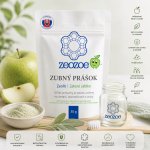 ZEOZOE Zubní prášek zelené jablko Refill 30 g – Hledejceny.cz