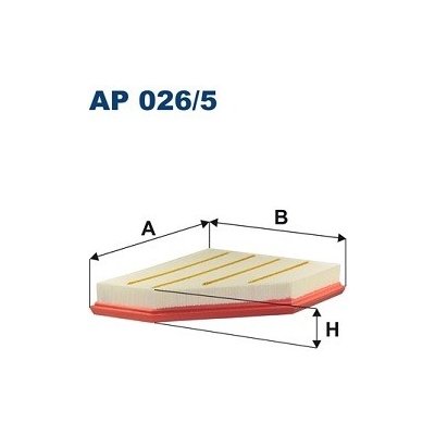 Vzduchový filtr FILTRON AP 026/5 – Hledejceny.cz