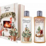 Bohemia Gifts Vánoční přání sprchový gel 250 ml + šampon na vlasy 250 ml kniha dárková sada – Zboží Mobilmania