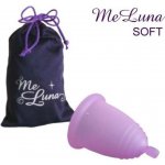 Me Luna menstruační kalíšek XL s kuličkou růžová – Zboží Dáma