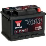 Yuasa YBX3000 12V 60Ah 550A YBX3075 – Zboží Mobilmania