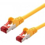 Value 21.99.1282 S/FTP patch, kat. 6, LSOH, 10m, žlutý – Zboží Živě