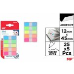 Barevné samolepící záložky 5 x 25 ks – Hledejceny.cz