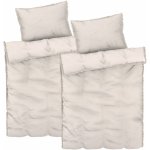 Livarno home povlečení z mikrovláknitého saténu béžová 140x200 70x90 – Zboží Dáma