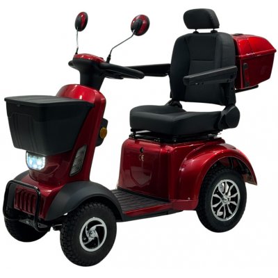 e-FREJ SENIOR Lithium - elektrický vozík pro seniory červený | Zboží Auto