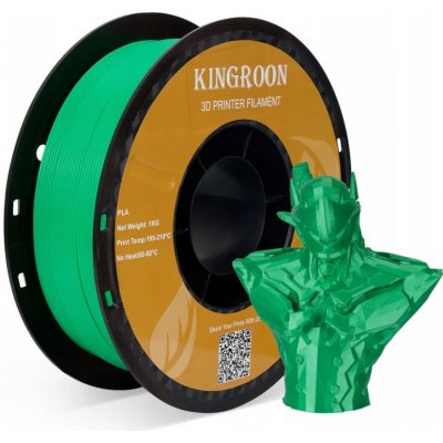 Kingroon PLA 1,75 mm 1kg Zelená – Zboží Živě