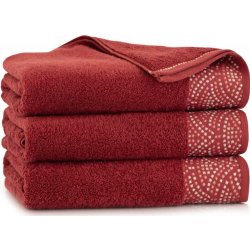 Darré ručníky a osuška Fabiano červená ručník 50 x 90