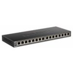 D-Link DGS-1016S 16-port Gigabit Ethernet Switch, fanless