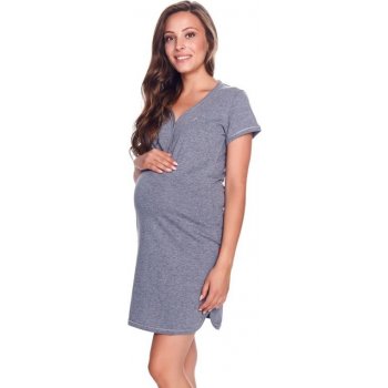 Dn-nightwear kojící noční košile TM.9301 dark grey