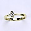Prsteny Čištín Prsteny šperky žluté zlato se zirkonem VR 113