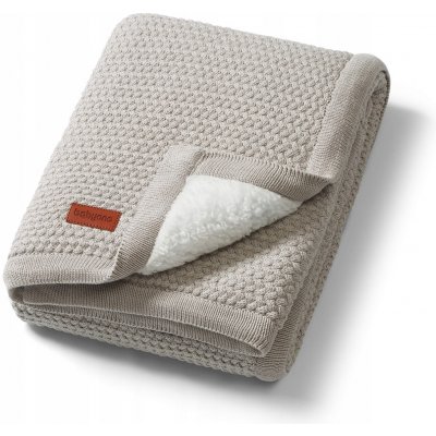 BabyOno Bavlněná deka zateplená dvouvrstvá teplá šedá – Zboží Dáma