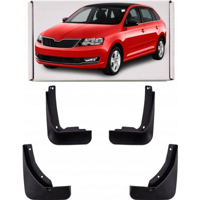 Lapače nečistot (zástěrky) pro Škoda Rapid Spaceback 2013-2019 | Zboží Auto