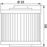 MIW Olejový filtr Y4001 – Sleviste.cz