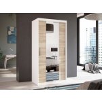 Fronti ANTIGO 100 Zrcadlo Bílá/Sonoma – Zboží Dáma