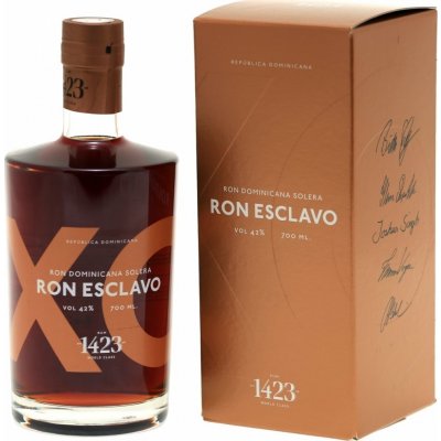 Ron Esclavo XO Solera Rum 42% 0,7 l (tuba) – Zboží Mobilmania