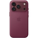 Apple kryt z tkaniny TechWoven s MagSafe na iPhone 18 Pro morušově rudý MKD24ZM/A – Zboží Mobilmania
