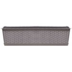 PROSPERPLAST Truhlík s miskou RATOLLA CASE 68,5x17,3 cm antracit – Zboží Dáma
