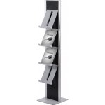 Jansen Display stojan na letáky Totem hliníkové kapsy A4 – Zboží Živě