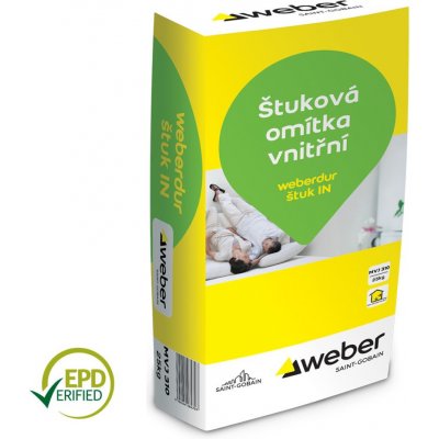 WEBER.dur štuk In vnitřní 25 kg – Hledejceny.cz