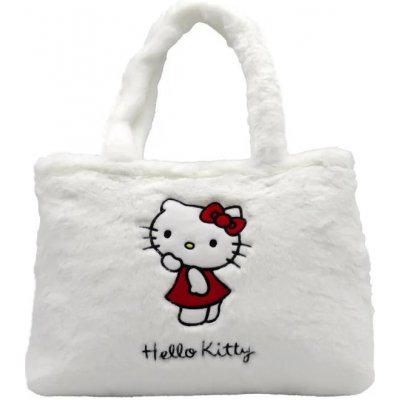 EP Line kočička Hello Kitty plyšová velká 40x27cm bílá 461612 – Zboží Dáma