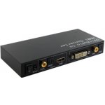 4World Převodník DVI + Optical Audio + Coaxial Audio do HDMI, 06923 – Hledejceny.cz
