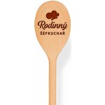 Dřevia Vařečka - Rodinný šéfkuchař – Zboží Dáma