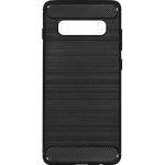 Pouzdro Forcell Carbon Samsung Galaxy S10 černé – Zboží Mobilmania
