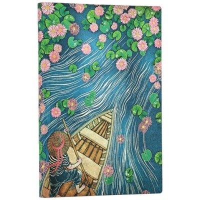 Lotus River Slim Horizontal Hardcover 12-Month Weekly Planner, 160pg, 100gsm by Paperblanks Living with Yuko 2027 – Hledejceny.cz