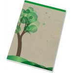 Papírny Brno Poznámkový blok Ecology A4 čtverečkovaný, šitý 50 listů – Sleviste.cz