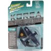 Sběratelský model Johnny lightning Chance vought Corsair F4u1a Military Airplane 1942 Blue 1:100