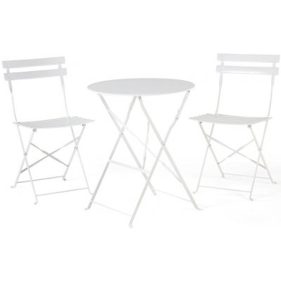 Bonami Essentials Bonami Essentials Retro set zahradního nábytku bílá – Hledejceny.cz