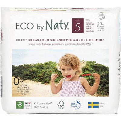 Naty Nature Babycare Pants 5 12-18 kg 20 ks