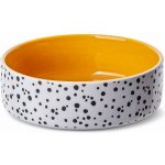 JK ANIMALS keramická miska DOTTI WOOF pro psy žlutá 15 cm 500 ml – Hledejceny.cz