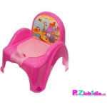Tega baby Židlička s vyjímatelným nočníkem Růžová safari – Zboží Dáma