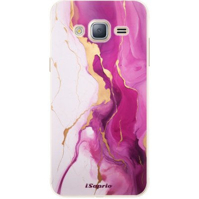 iSaprio - Pink Gold Marble - Samsung Galaxy J3 2016